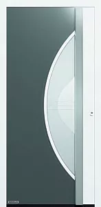 Стальная дверь Thermo Safe Мотив 590 белая 1000x2100