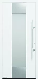 Стальная дверь Thermo Safe Мотив 140 белая 1000x2100