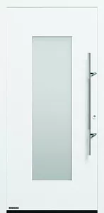 Стальная дверь Thermo Safe Мотив 110 белая 1100x2100